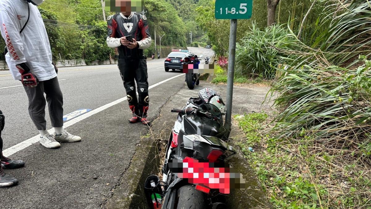 又是台3線苗栗獅潭段！28歲重機騎士過彎自摔送醫不治