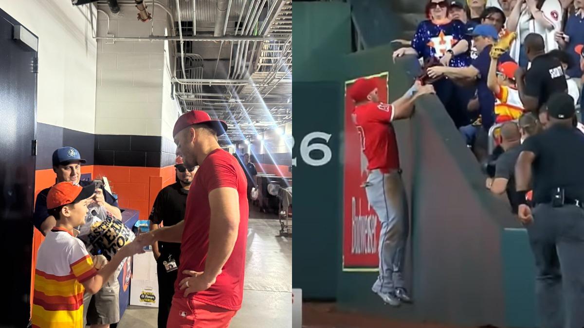 MLB/天使「神鱒」接殺界外球被球迷沒收 男子硬搶慘遭驅逐出場