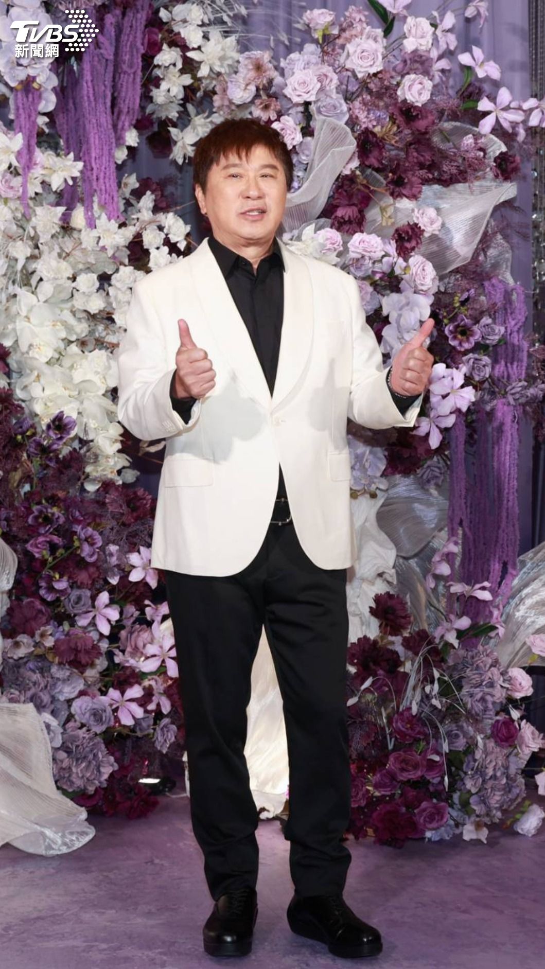 胡瓜當賴慧如婚禮證婚人。（圖／趙世平攝）