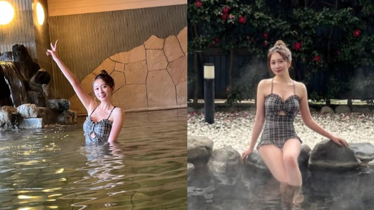 篠崎泫曬辣照!深V泳裝事業線藏不住 一票網超暈:太犯規了