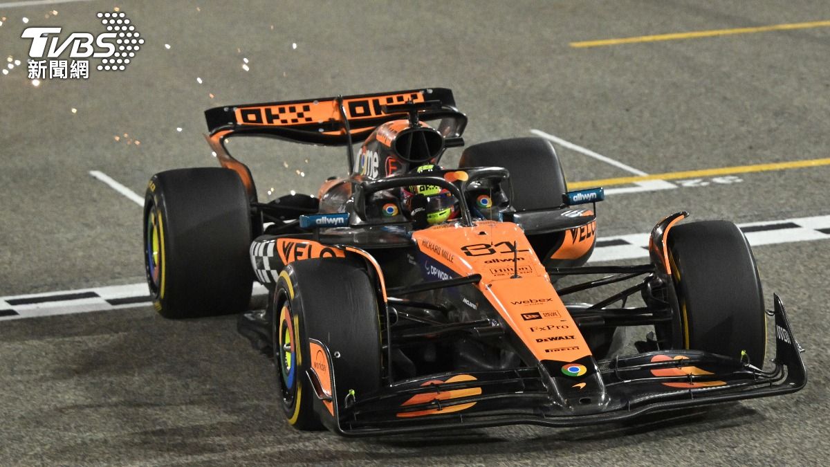 F1／「皮鴨」巴林站再奪冠　全場領先麥拉倫積分穩佔第一
