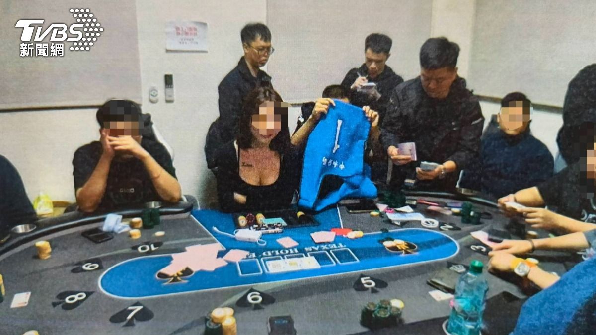 男星韓亞諾涉賭被逮!德撲「低胸荷官」太吸睛 警衝豪宅抓人