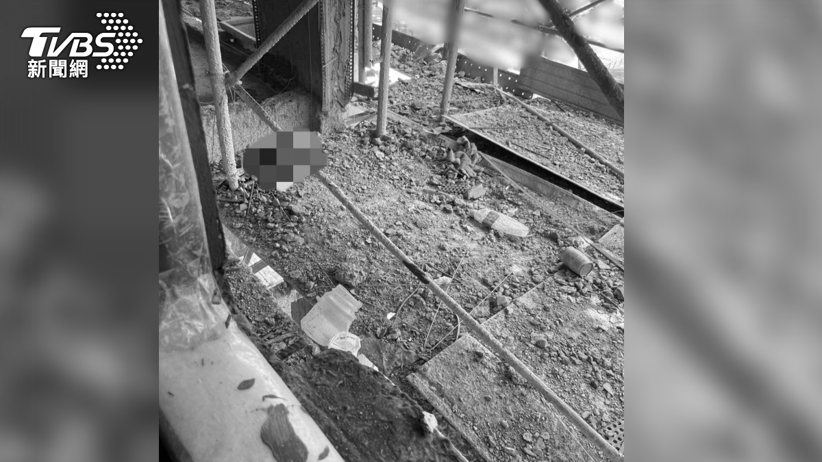 台中工安意外!52歲工人9樓墜3樓鷹架 血流一地重傷亡