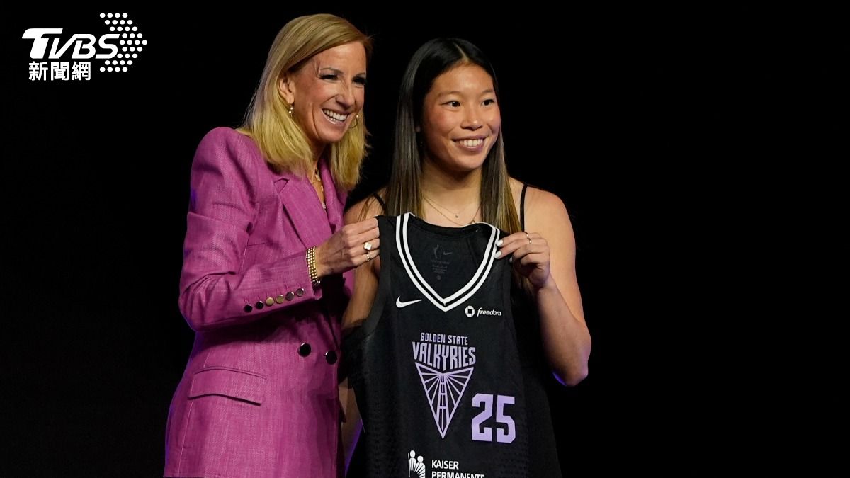 陳凱玲「台裔球員第一人」!WNBA選秀被選中 加入金州女武神