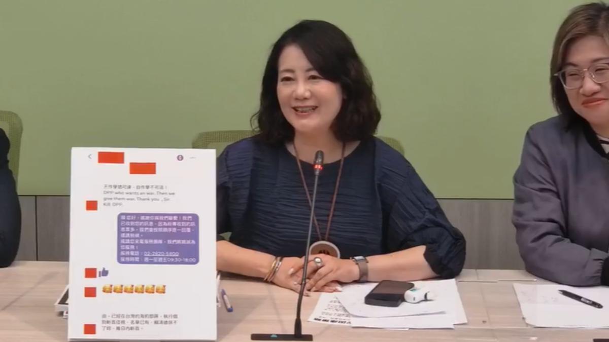 收到斬首死亡威脅「賴清德保不了妳」　吳思瑤急向警方備案