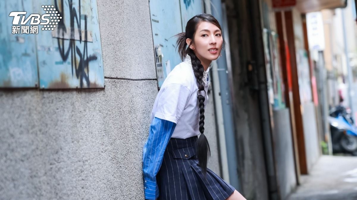 林辰唏角色「江怡敏」探討女同志的婚姻與戀愛。(圖/趙世平攝)