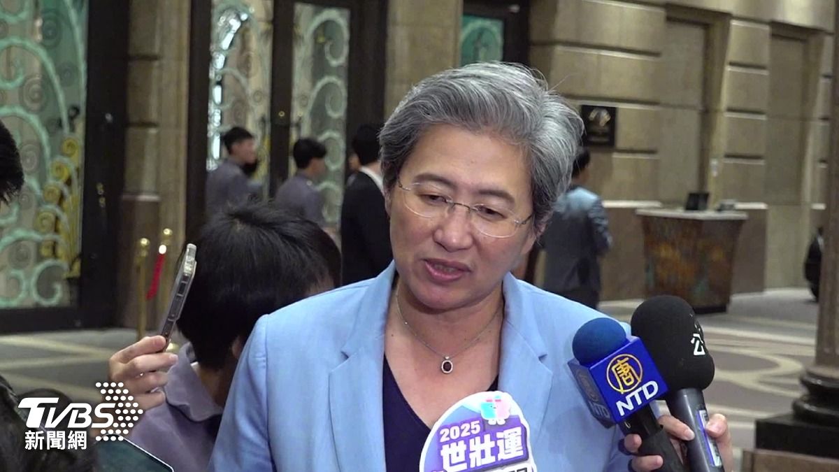 蘇姿丰快閃訪台!夜宴「80位AI供應鏈大咖」 台積電、鴻海全到齊