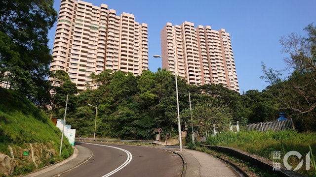 大潭陽明山莊屬老牌豪宅,有不少名人明星居住。(圖/香港01)
