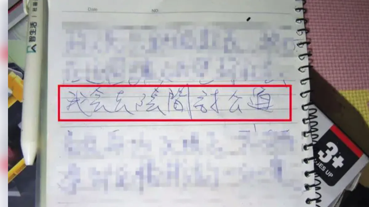 去年林姓保全的房子慘遭劉伊峯詐騙後強制執行,林男憤而留下近200字的遺書。(圖/翻攝畫面)