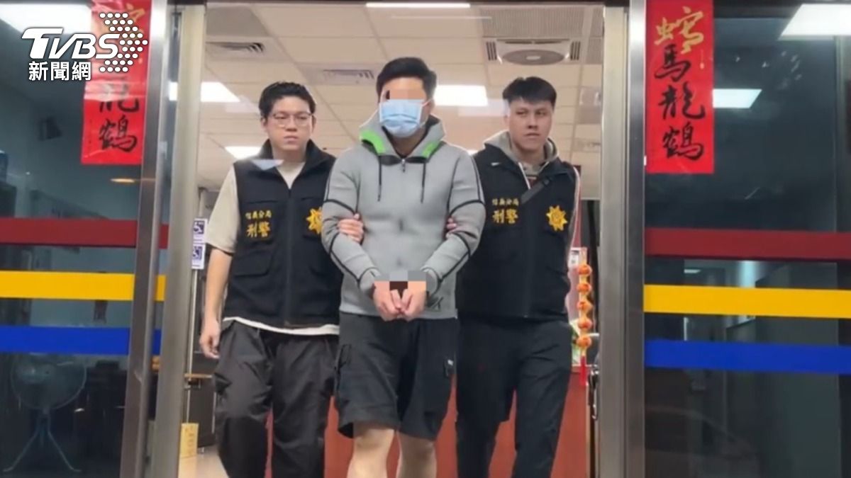 港籍男子涉犯毒品罪嫌遭移送法辦。(圖/TVBS)