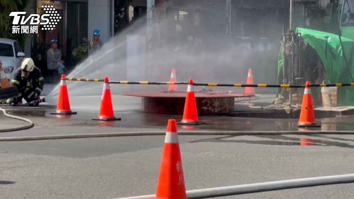彰化整地基不慎挖斷管線!瓦斯味飄30分鐘 民眾嚇壞
