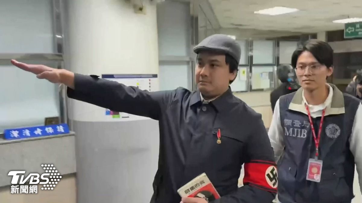 罷綠領銜人「戴納粹臂章」出庭遭《社維法》移送 法院1原因不罰