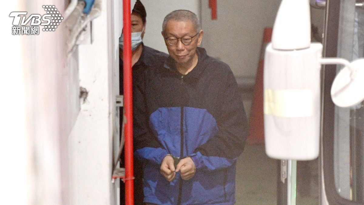 柯文哲今出庭。（圖／胡瑞麒攝）
