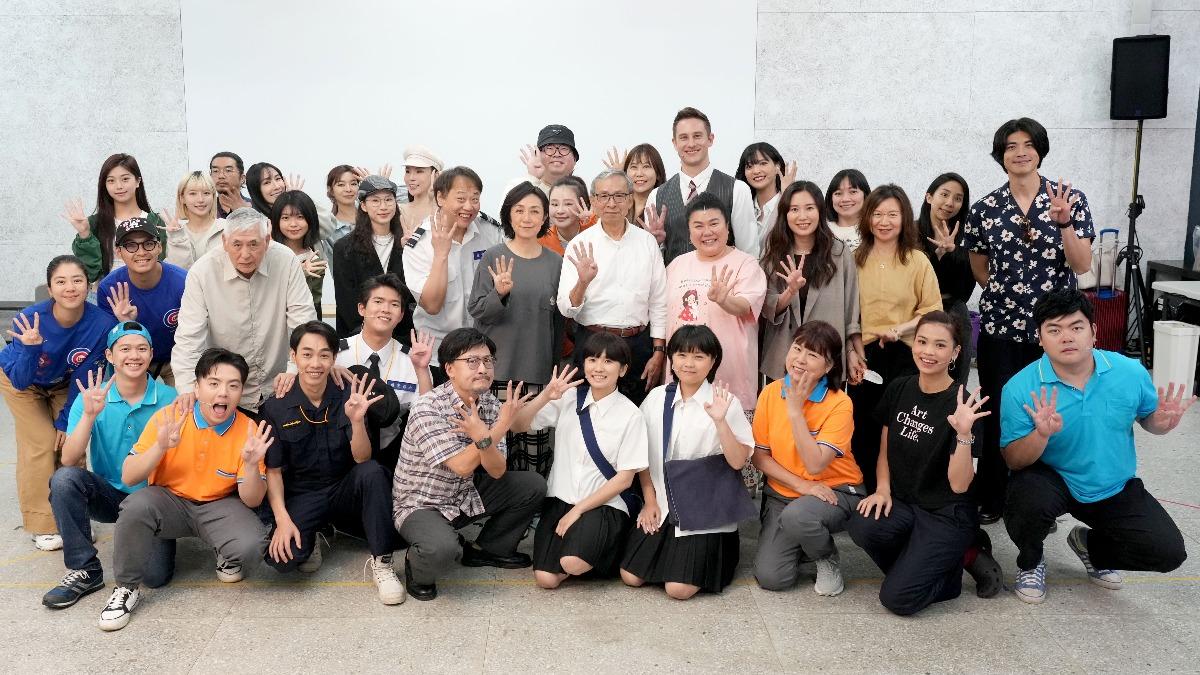 《人間條件四》排練邀請各領域KOL觀看演出。(圖/綠光劇團提供)