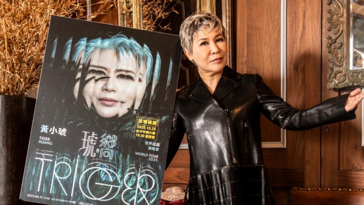黃小琥不再追求業績,笑說現在都是唱健康的。(圖/大大娛樂提供)