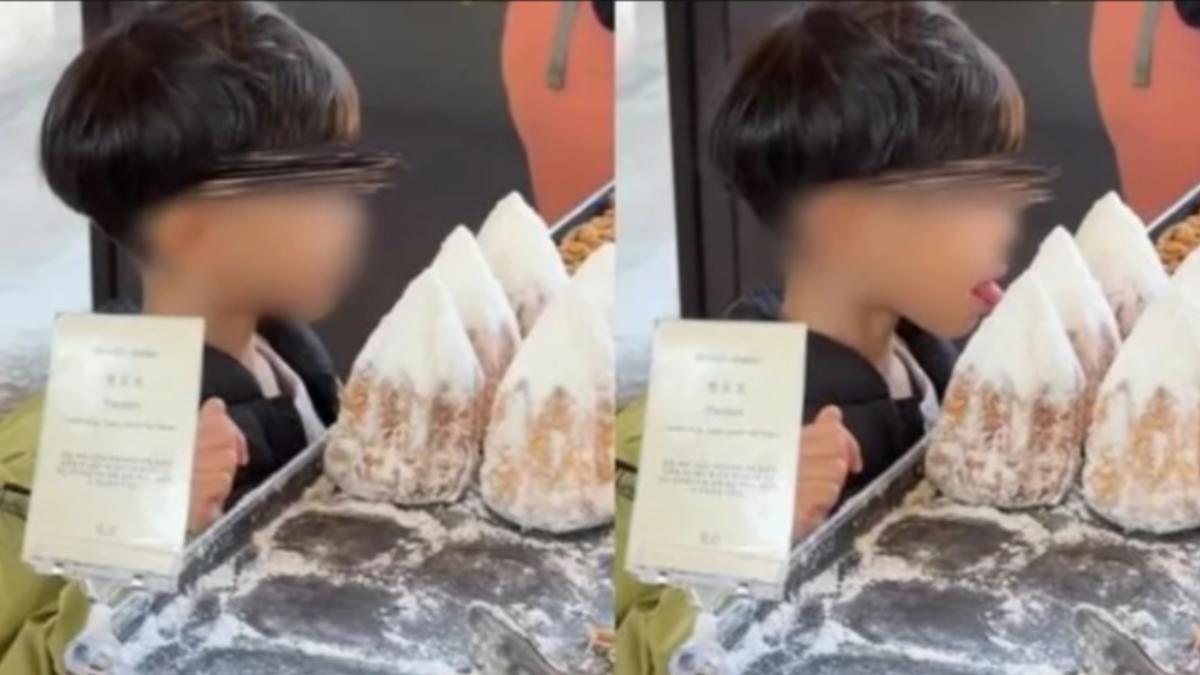 男童首爾咖啡店「偷舔麵包」畫面瘋傳 網轟:不敢吃了