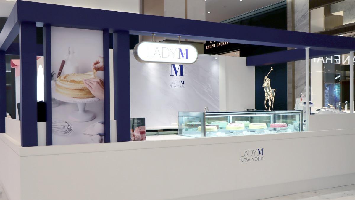LADY M即日起在高雄開設為期兩個月的快閃店。（圖／LADY M提供）
