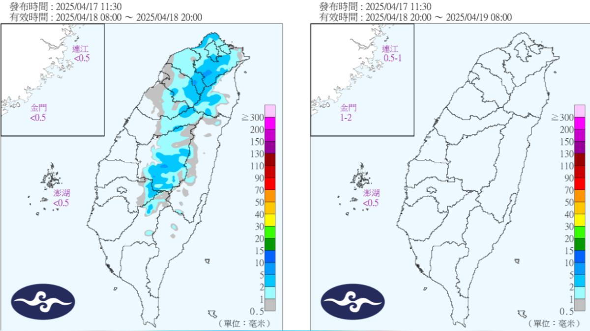 天氣/今屏東內埔飆破35度!周末雲量增北東易雨 降雨區域看這