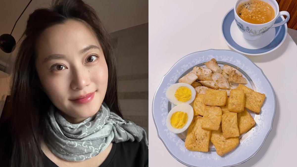 趙小僑說:「飲食控制是長期抗戰」。(圖/翻攝自IG@chao_hsiao_chiao)