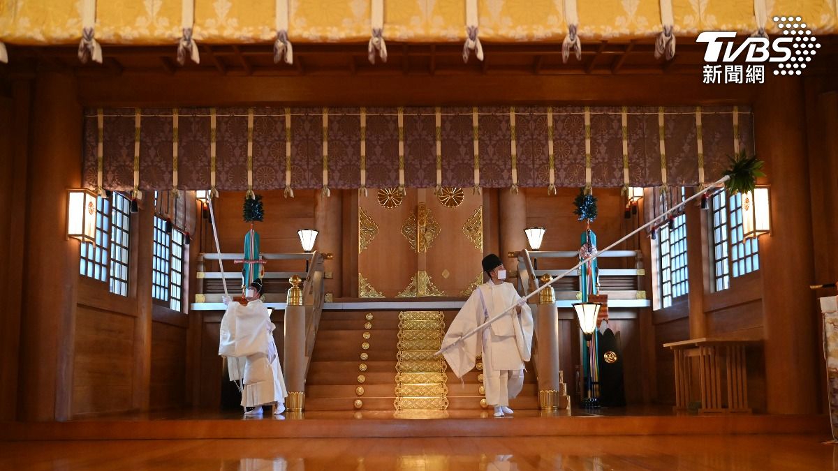 日本北海道寺廟（圖／AP）