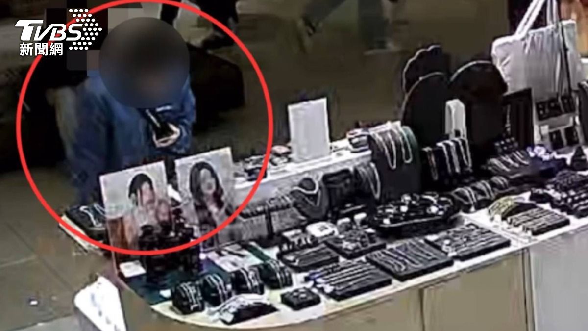 南港車站飾品店連偷3次！女賊得手萬元商品　遭逮稱：恍神不記得