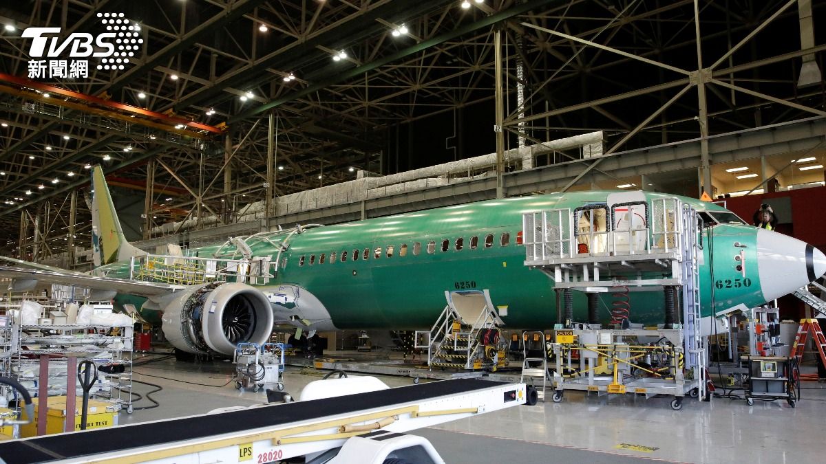 波音公司最新型的Boeing 737 MAX有一架正從中國返回美國。（圖／達志影像路透社）