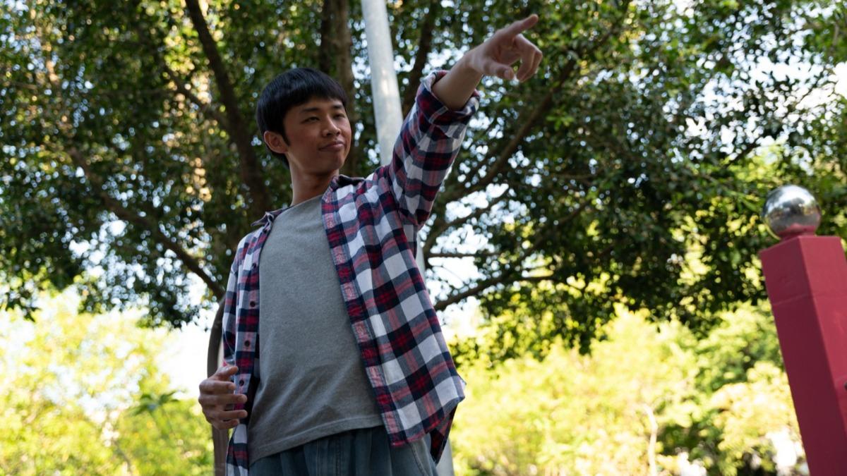 吳政迪演出有酒癮的「劉人傑」。(圖/大愛提供)