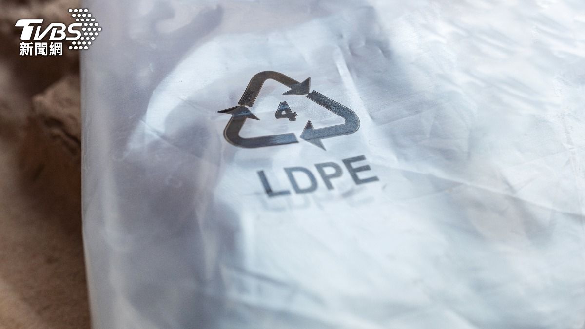 塑膠4號(LDPE):食品袋。(示意圖/shutterstock達志影像)