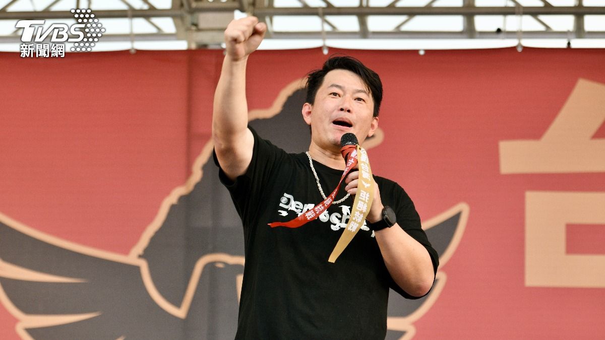 前立委陳柏惟擔任活動下半場主持人。(圖/胡瑞麒攝)