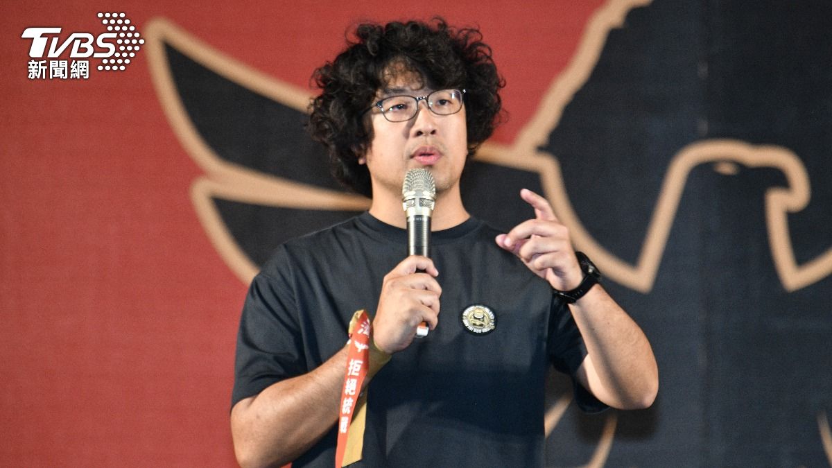 沈伯洋。(圖/胡瑞麒攝)