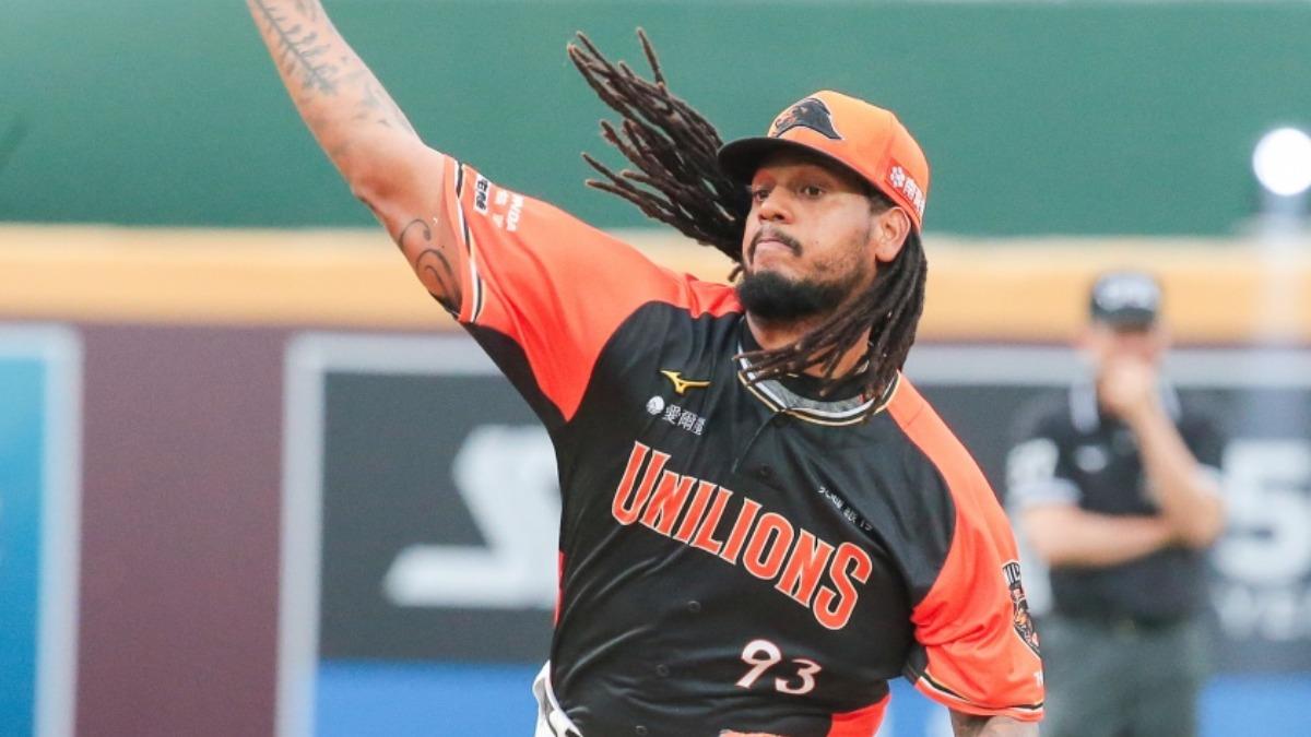 中職/統一飛力獅初登板先發!7局無失分奪MVP 擊退桃猿4連勝