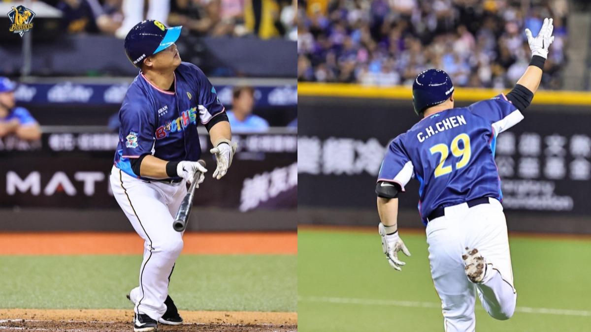 中職/陳俊秀轟滿貫砲!中信兄弟7:2擊退 悍將吞客場10連敗