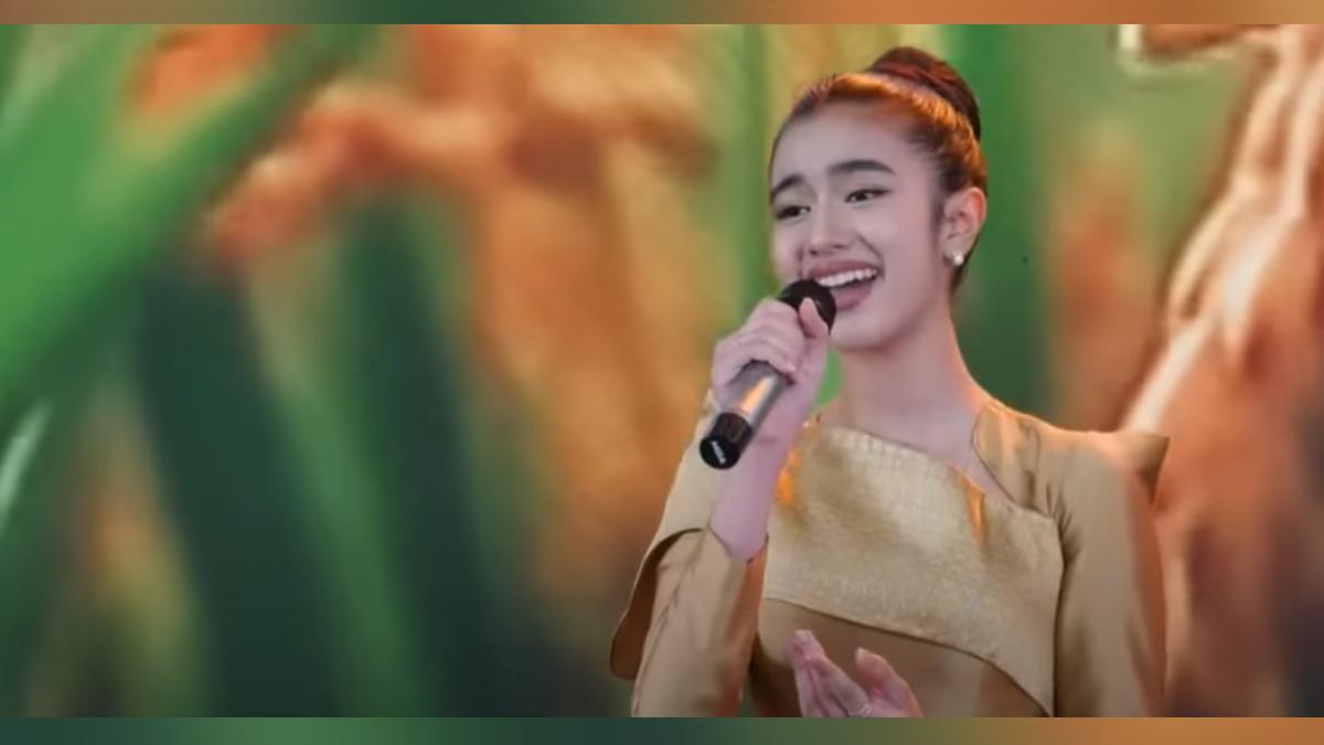 柬埔寨13歲的公主諾羅敦‧珍娜(Norodom Jenna)唱起中文歌字正腔圓,她的天籟美聲,讓大陸網友相當驚艷。(圖/Tiktok)