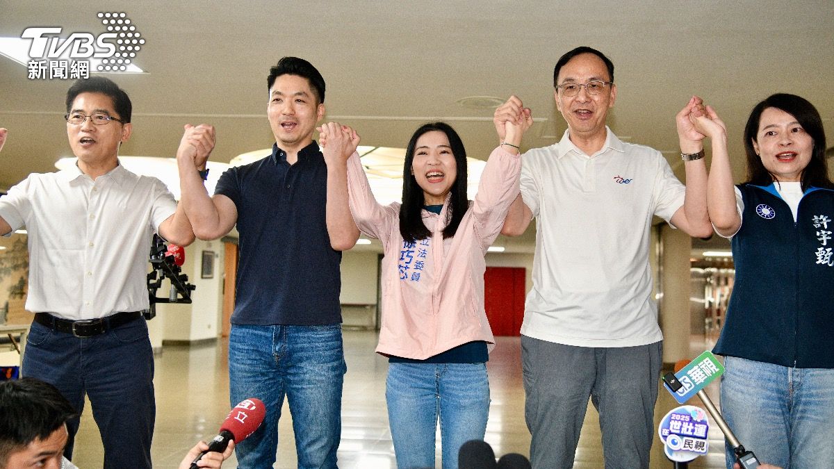 快訊／反攻號角響！蔣萬安同台朱立倫再喊倒閣：覆巢之下無完卵