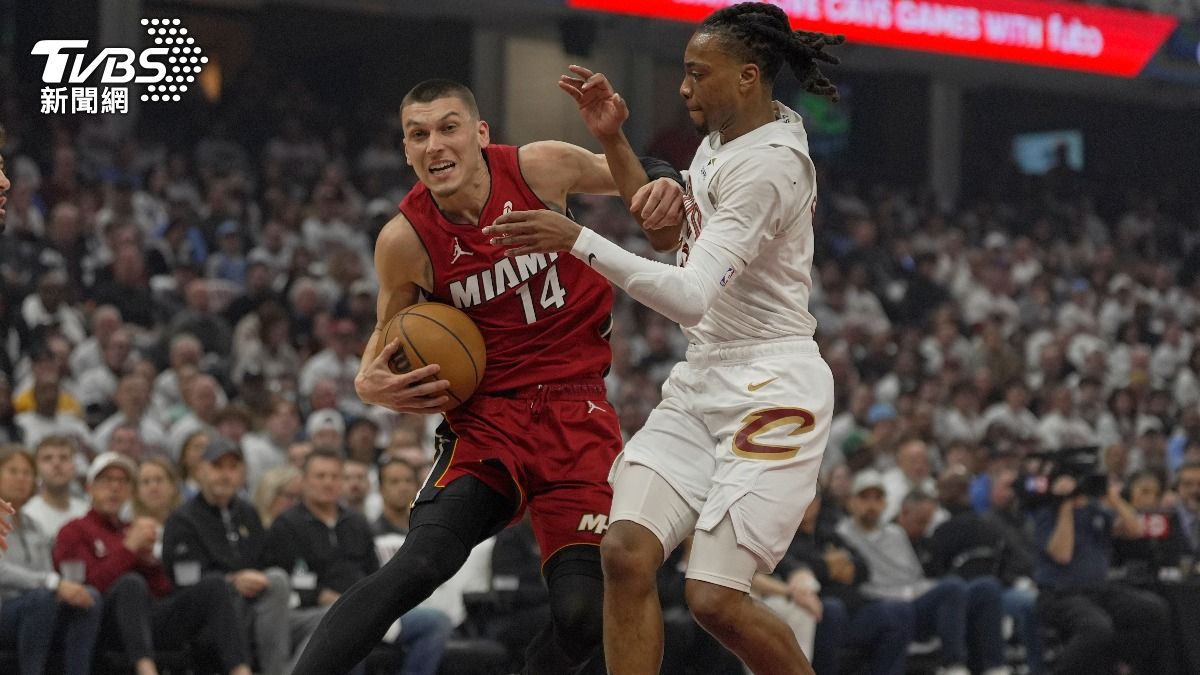 NBA季後賽/板凳暴徒殺出!騎士傑洛姆轟28分 121:100擊敗熱火