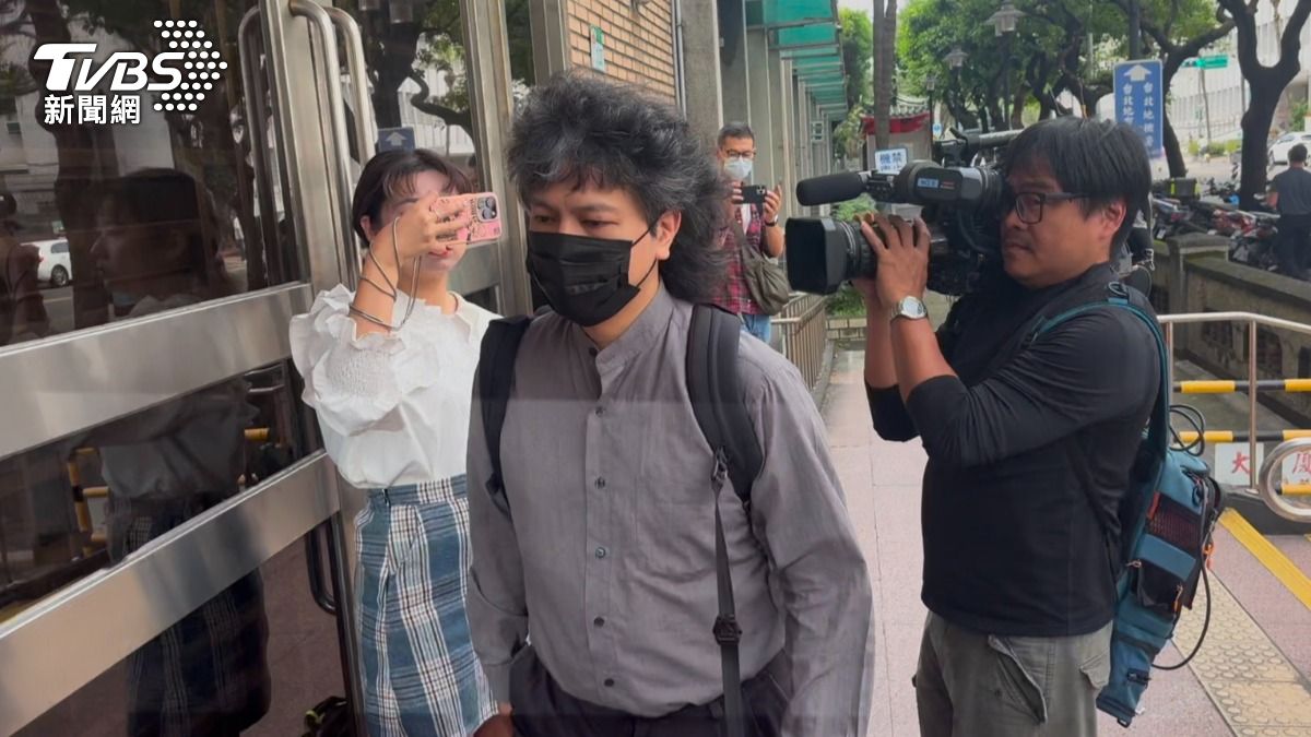 前國會助理陳奐宇。(圖/潘千詩攝)