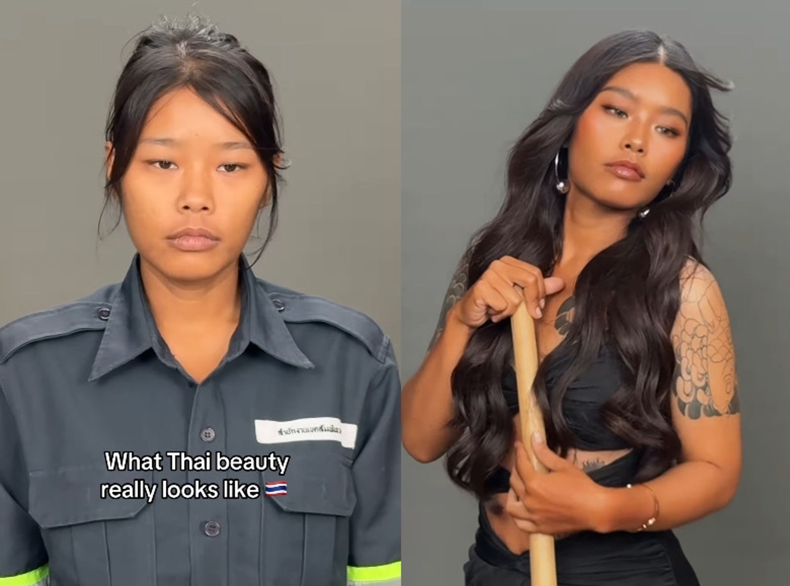 Meen受邀與化妝師Nong Cha合作,並協助推廣美妝品牌Browit。(圖/翻攝IG@nongchatbeauty)