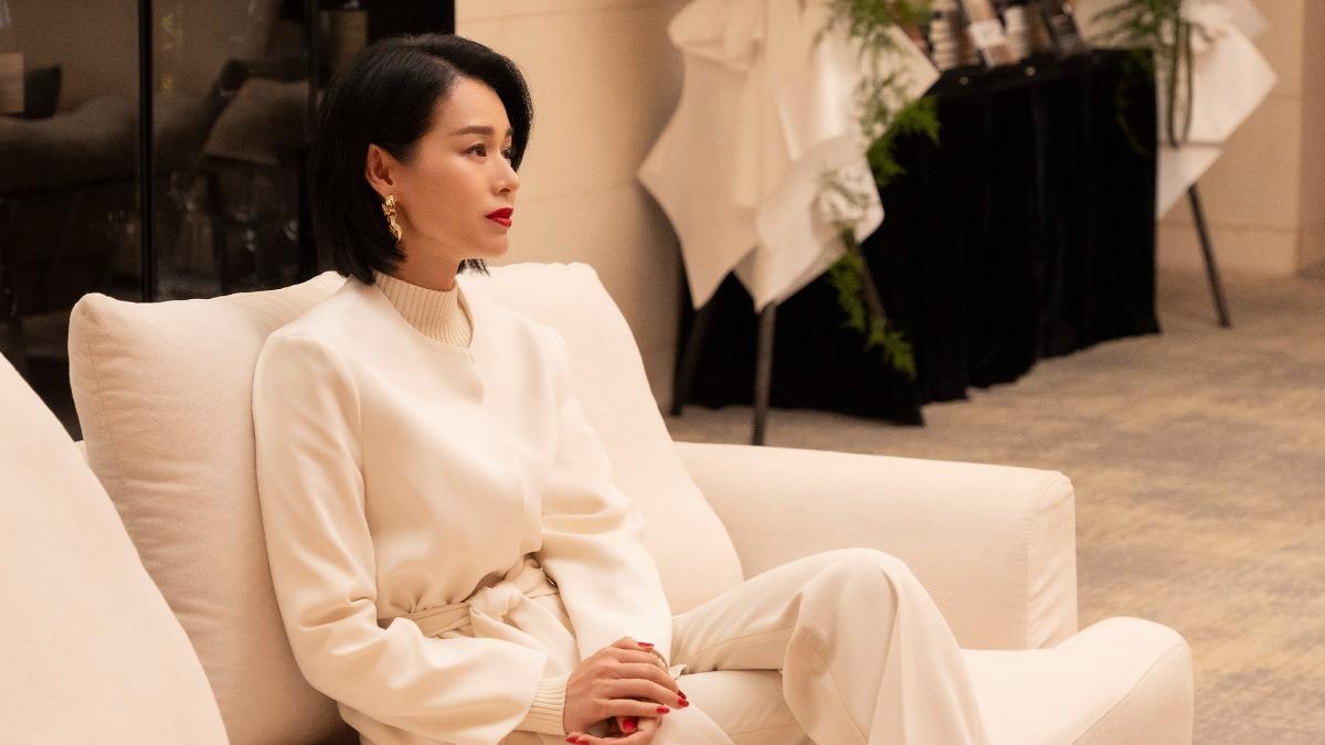 《蠻好的人生》胡杏兒飾演綠茶小三「邱麗蘇」。(圖/愛爾達電視提供)