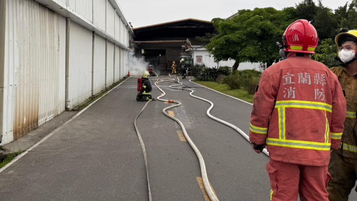 快訊/宜蘭某食品公司驚傳「氨氣外洩」!深夜持續監控確認