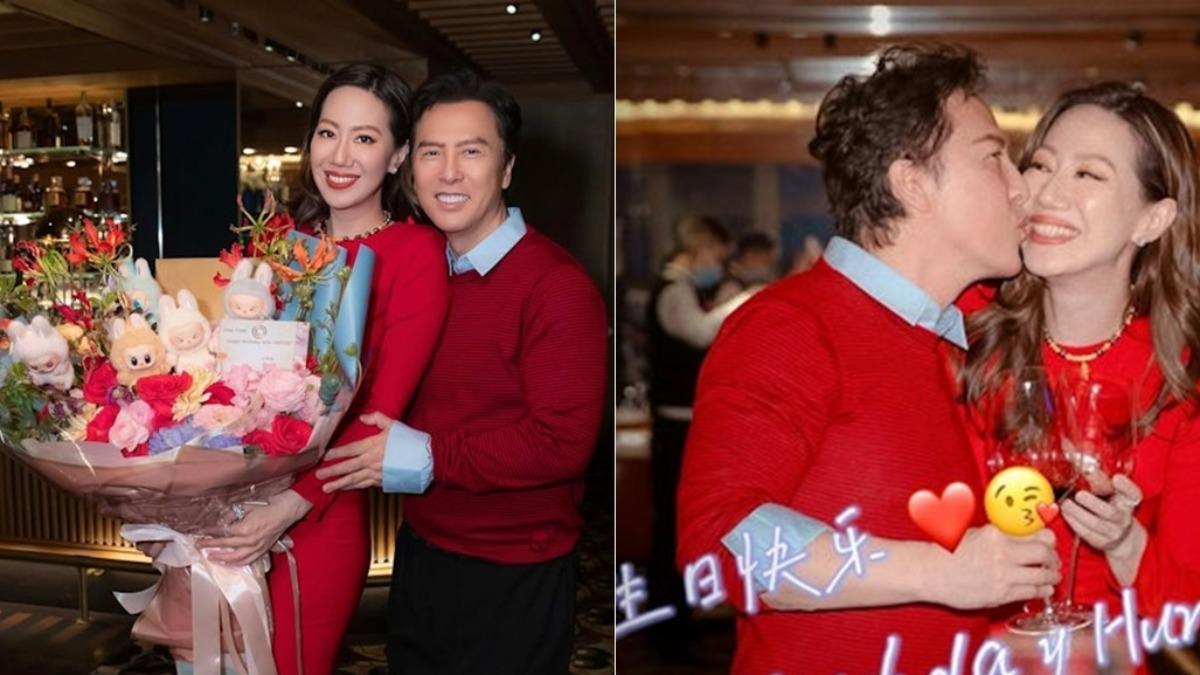 甄子丹慶小18歲妻生日「甜放閃」!破億身家全給老婆寵上天