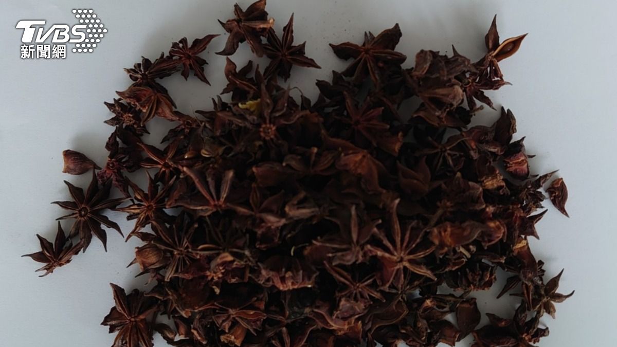 大陸進口的八角茴香被驗出農藥殘留。（圖／食藥署提供）