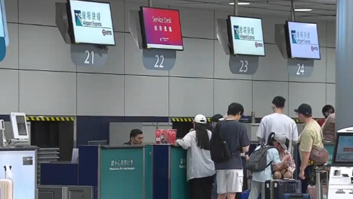 客流量拉不起來 港鐵機場快線擬漲價9.4%。(圖/TVB新聞)