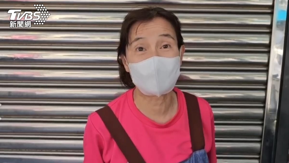 飯糰店張姓老闆娘則表示,「她愛怎麼說就怎麼說」。(圖/TVBS)
