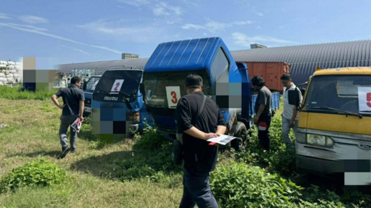 掃蕩環保毒瘤！宜蘭查扣7部非法運輸車輛公開拍賣 收入257萬元