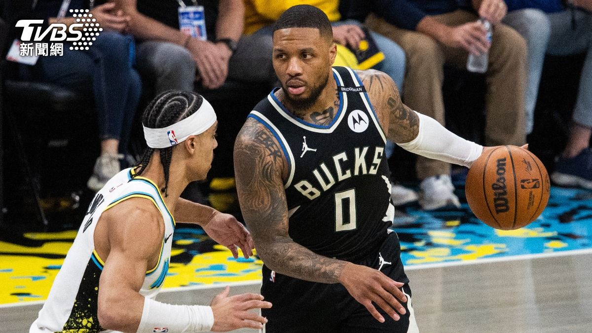 NBA季後賽/里拉德歸隊無用!字母哥空砍32分 溜馬再宰公鹿2連勝