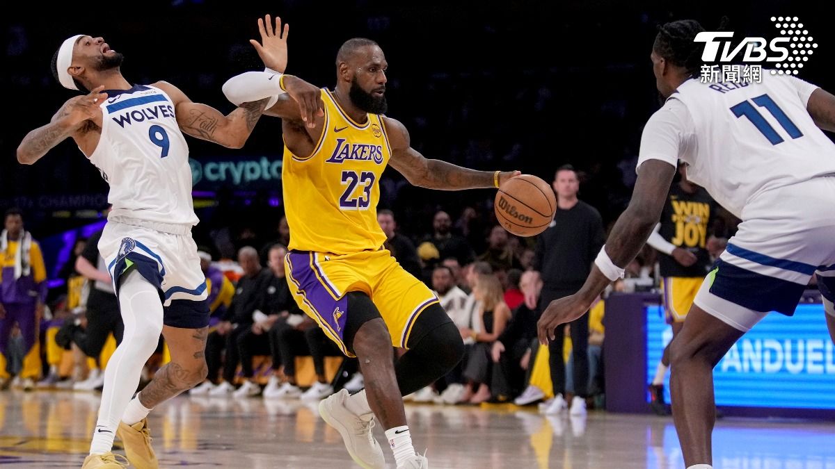 NBA-NBA季後賽-NBA季後賽賽程-NBA直播-湖人-灰狼-湖人對灰狼-LeBron James