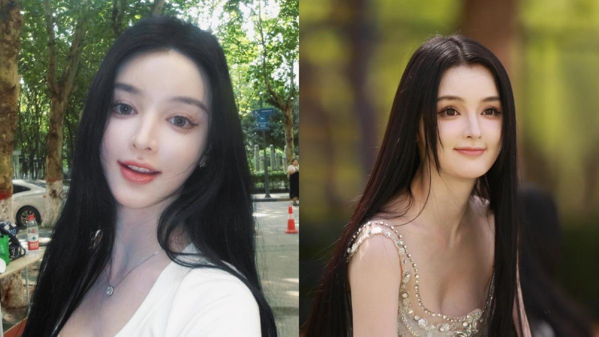 宸玥擁有絕美外貌。(圖/翻攝自微博)