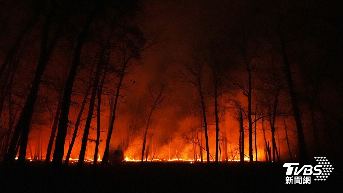紐澤西州野火狂燒！逾3000人緊急撤離　1300多棟房屋全燒毀