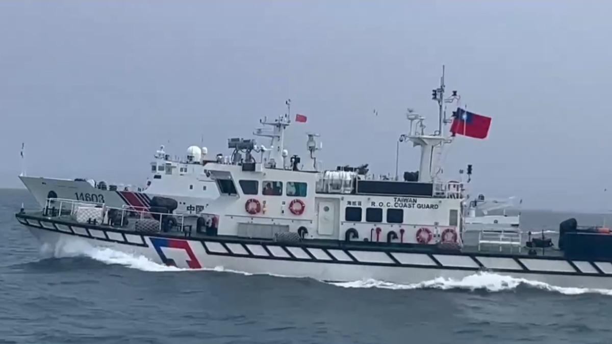 陸海警船又闖金門海域!14個月「襲擾70次」 海巡火速驅離