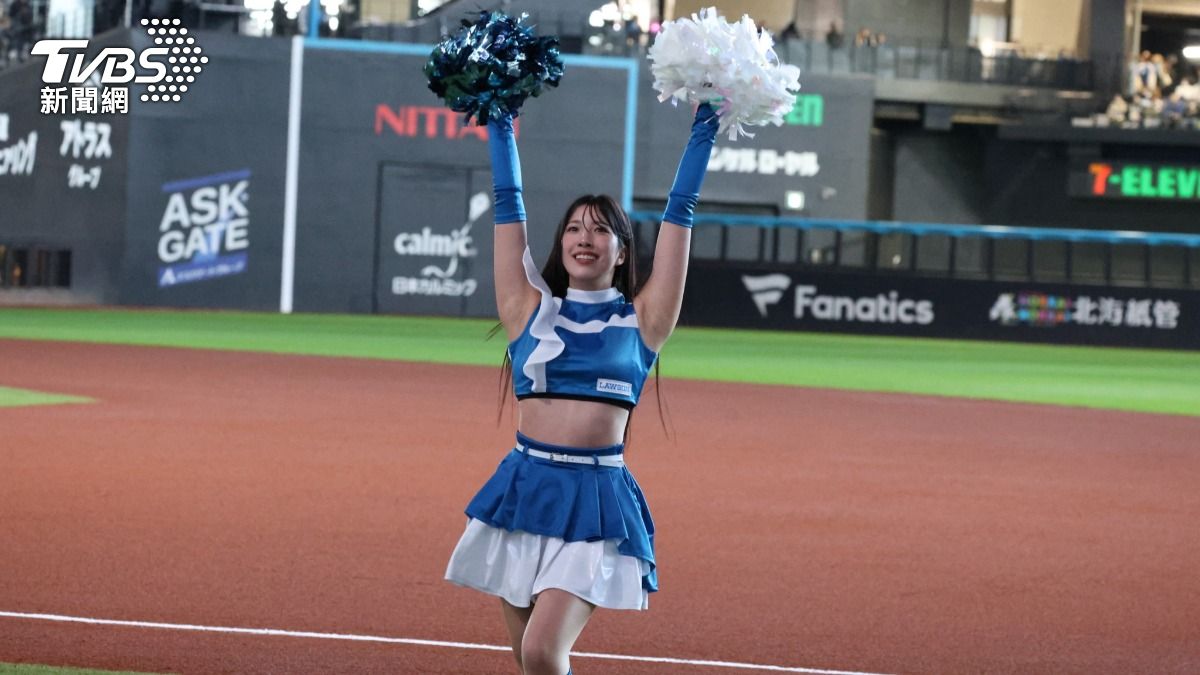 火腿女孩。(圖/華子琛攝)